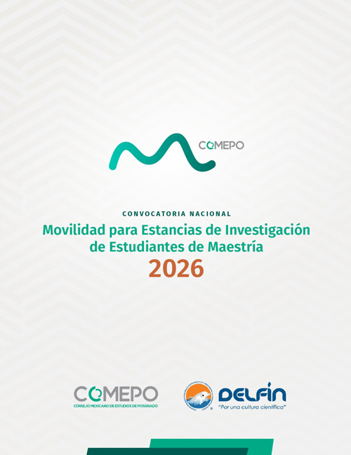 Abre el COMEPO convocatoria 2026 para estancias de investigación de maestría