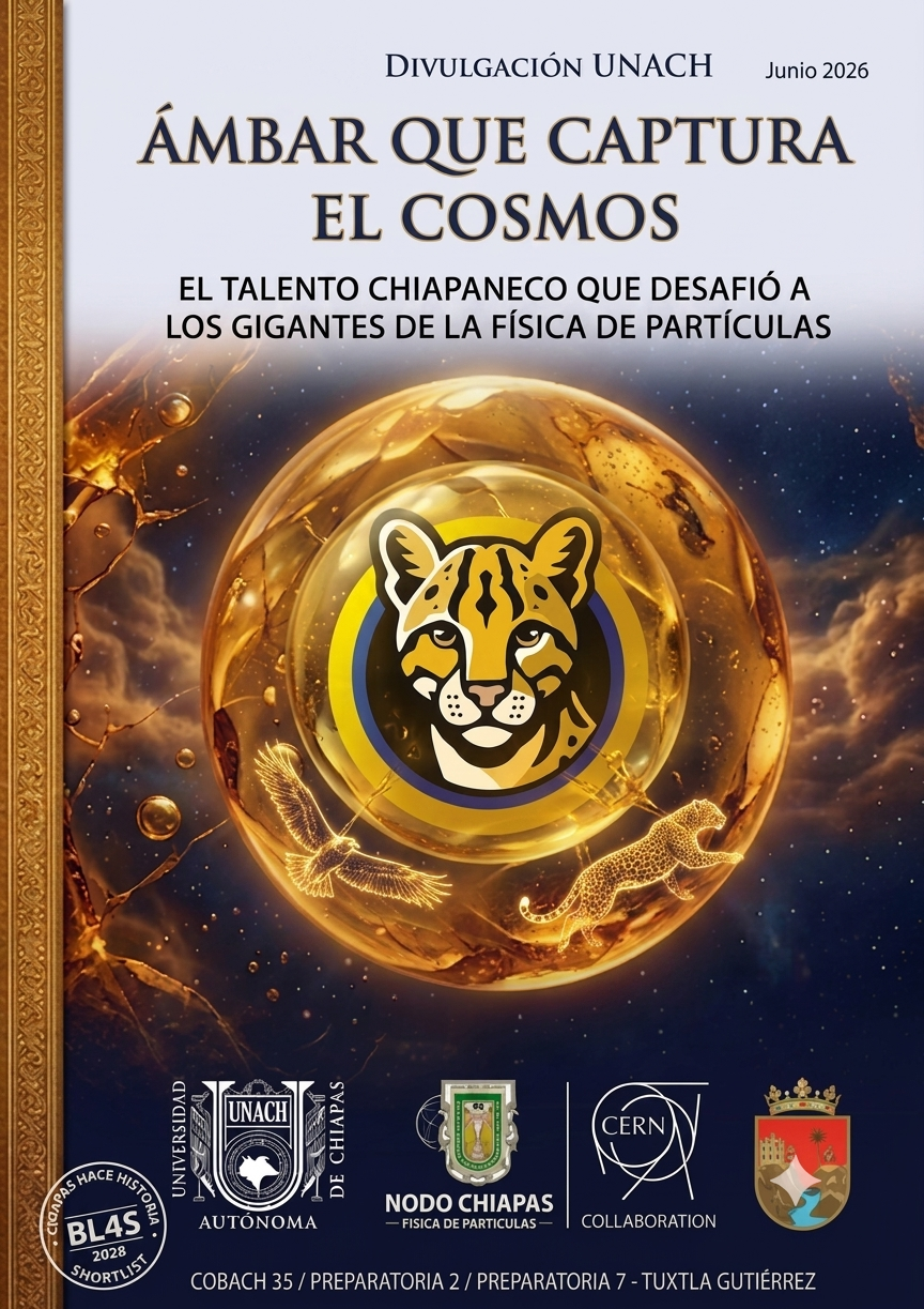 Ámbar que captura el cosmos: El talento chiapaneco que desafió a los gigantes de la física de partículas