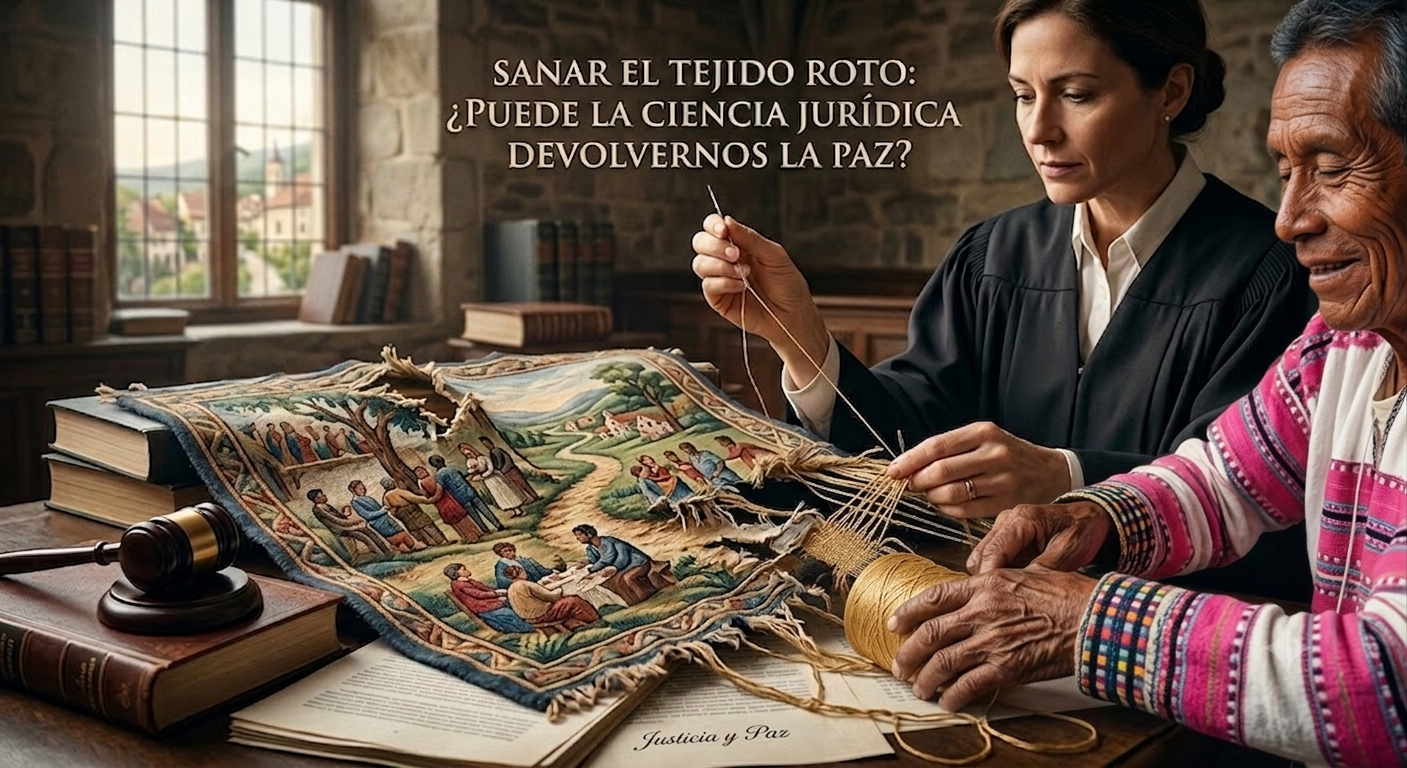 Sanar el tejido roto: ¿Puede la ciencia jurídica devolvernos la paz?