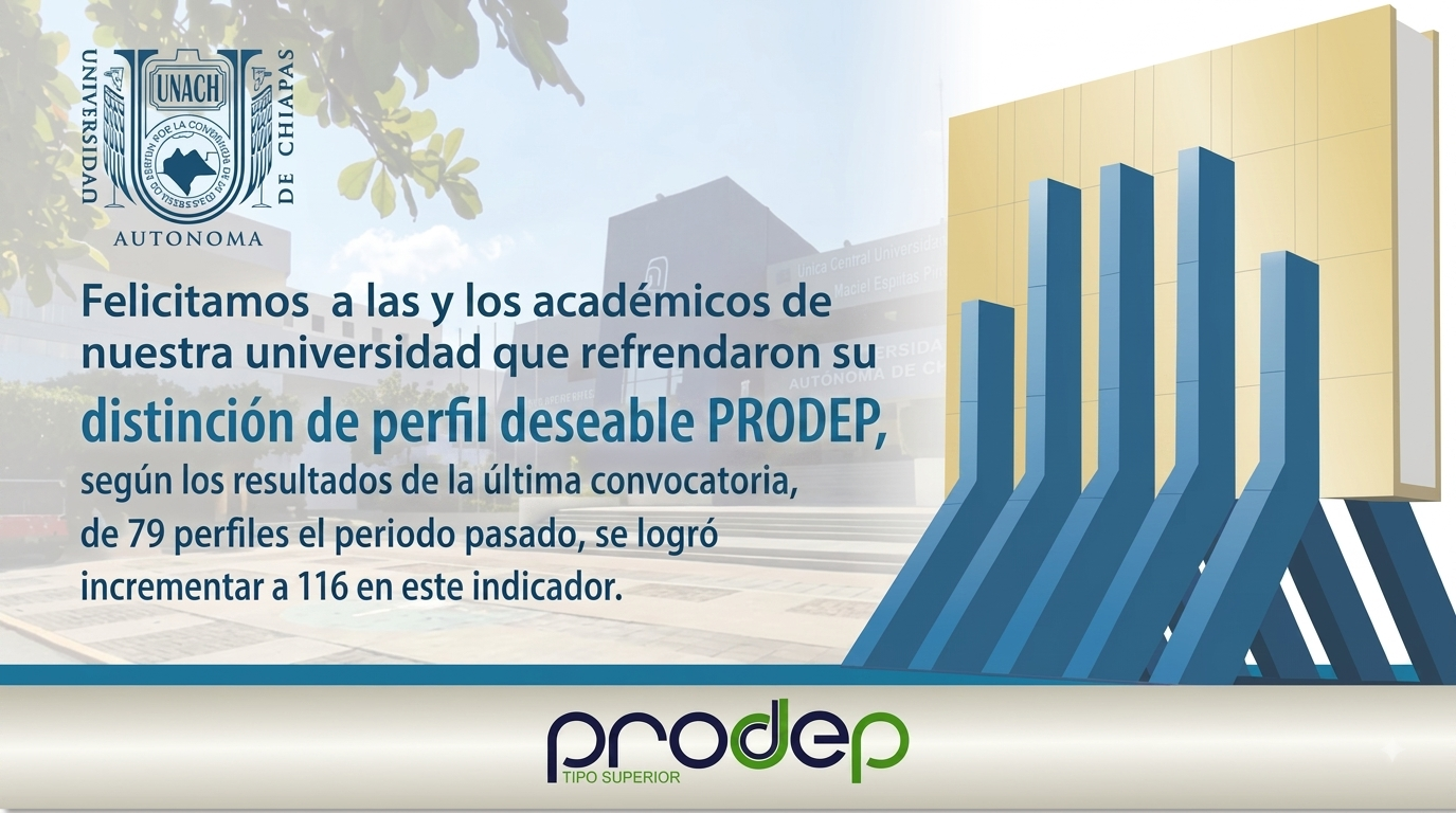 Crece el número de docentes con Perfil Deseable PRODEP y fortalece la excelencia académica e investigativa