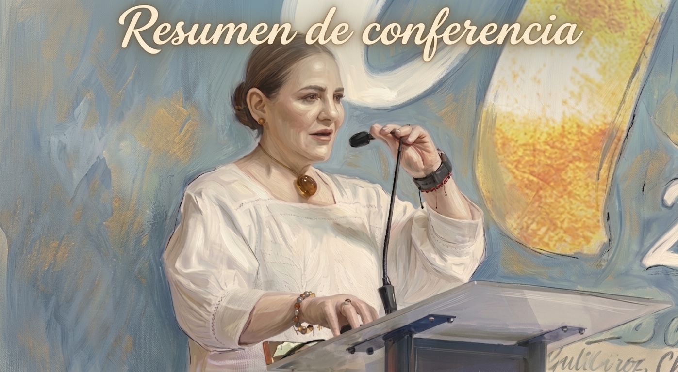 Conferencia Dra. María del Carmen Alanís Figueroa, audio con navegación